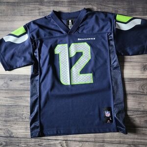 Seahawks Jersey Youth Large